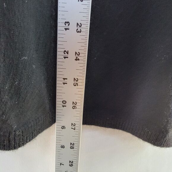 Charter Club 2-PLY 100% Cashmere Black Classic Turtleneck Sweater Size L - Picture 6 of 7